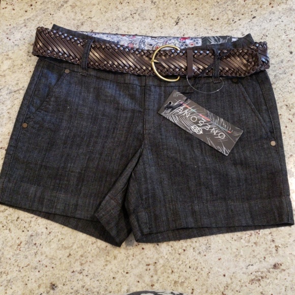 one 5 one denim shorts